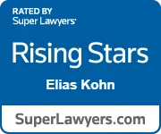 Elias Kohn Super Lawyers Badge